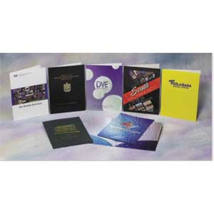 Full color presentation folder- Designer Paper Syler Folder