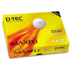 Maxfli D-Tec Extra Spin Distance