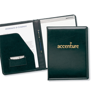 Promotional Portfolios - Budget Beater Bonded Leather Folder