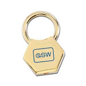 Hexagon Key tag