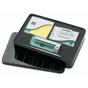 Memo Pad Holder/Pen & Card Holder/Perpetual Calendar Gift Set