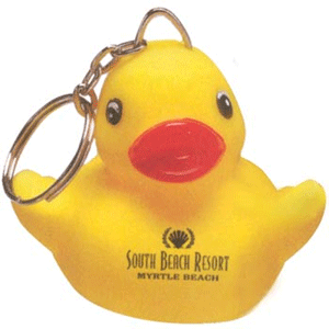 Promotional Key Chain - Rubber Duck Key Chain
