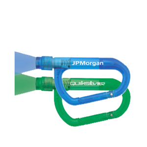 Plastic Flashlight Carabiners