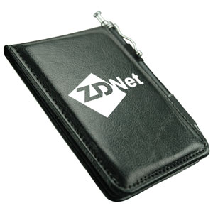 Soft Vinyl Note Pad With Pen