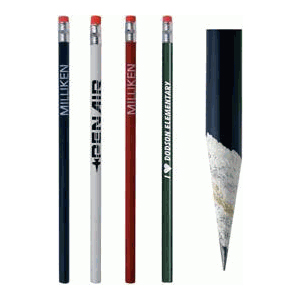 Recycled Paper Pencil with eraser