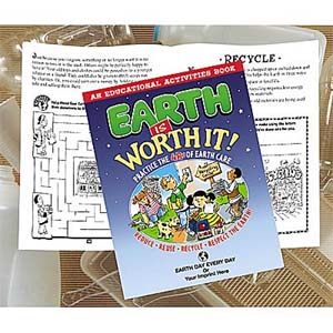 Earth Is Worth It! Practice The 4 R's Of Earth Care Educational Activity Book