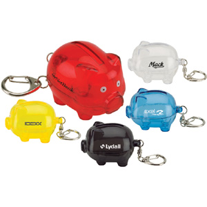 Mini-Pig Keychain Bank