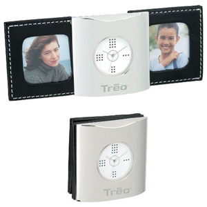 SCORREVOLE Clock and 2 photo frames