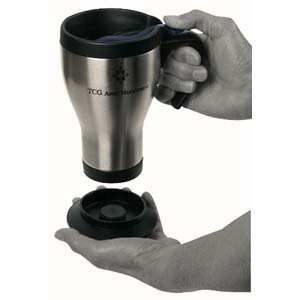 Sigillato 14oz Steel Mug with Handle & Base