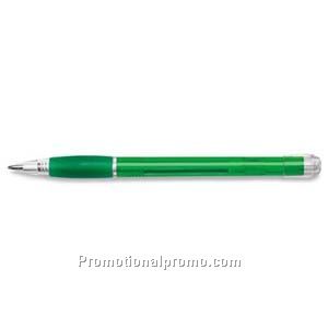 Paper Mate Visibility Translucent Green Barrel Ball Pen