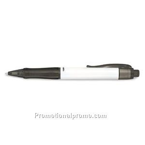 Paper Mate Image White Barrel/Black Grip & Trim Ball Pen
