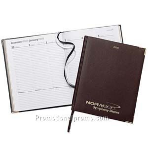 Bach International Weekly Desk with Gold Corners