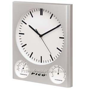 Wall Clock and Weatherstation