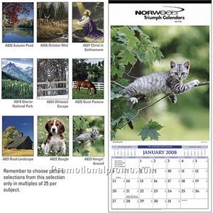 Vertical Hangers with date blocks (12 sheet)