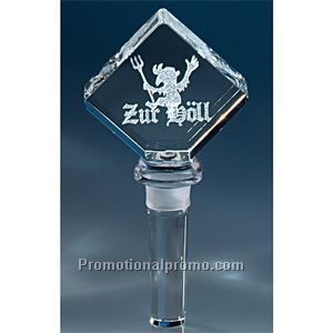 Image 3 Crystal(TM) Diamond Wine Bottle Stopper