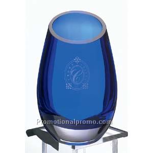 Cairo Blue Vase - Large