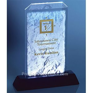 Composition with Lighted Base