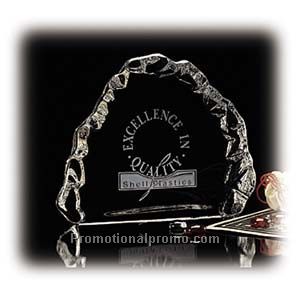 Carved Crystal Award