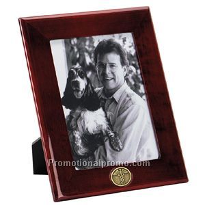 Rosewood Piano-Finish Photo Frame