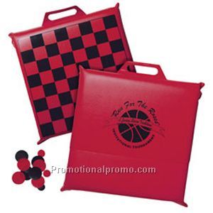 2 Inch Seat Cushion with Checkerboard and Checkers