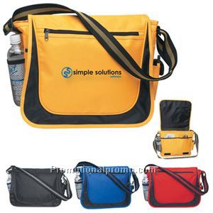 Messenger Bag With Matching Stripe Handles