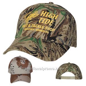 Constructed Camouflage Cap