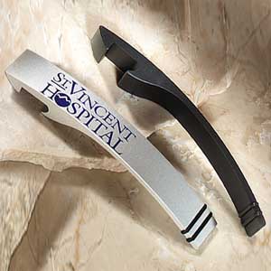 Designer bottle opener black