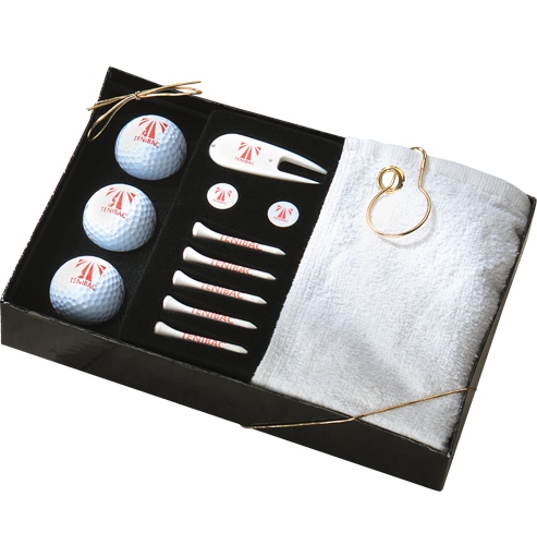 Deluxe golfers gift box