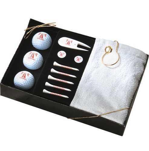 Deluxe golfers gift box