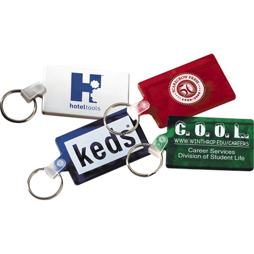 Flexible translucent key holders