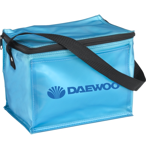 Translucent color six pack insulated cooler