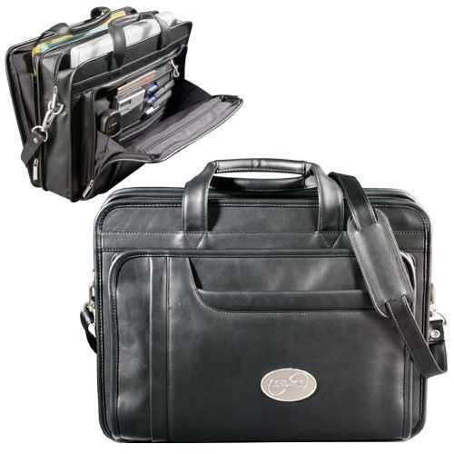 Millennium Leather Deluxe Compu-Attache