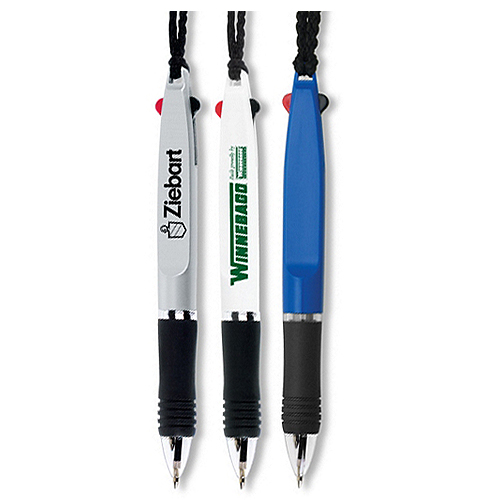 2-COLOR PEN-ON-A-ROPE