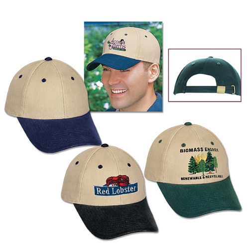 BRUSHED COTTON CONSTRUCTED CAP