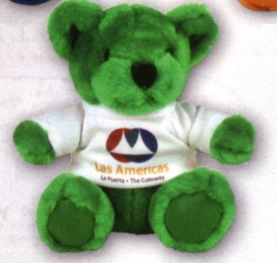 Green Bear with Tee Shirt