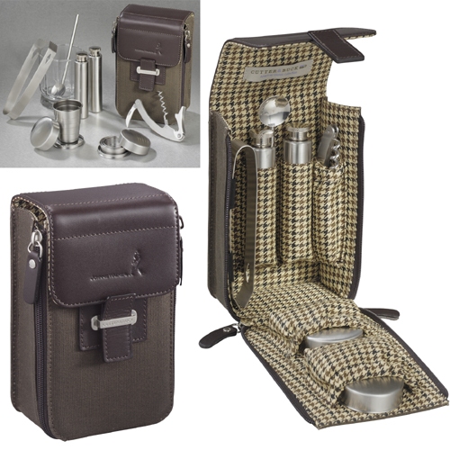 Cutter & Buck American Classic Travel Bar Set