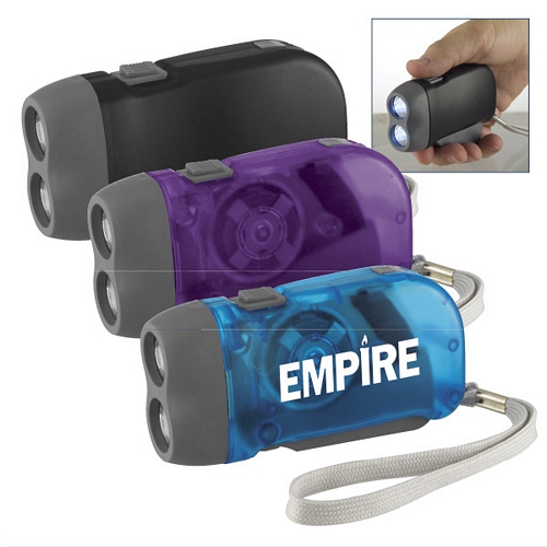 HAND-POWERED FLASHLIGHT