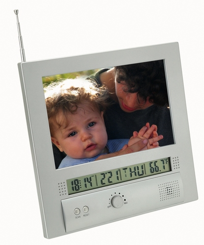 4"x6" FRAME & CALENDAR CLOCK