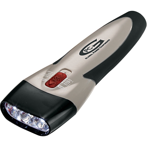 Binary 3 L.E.D. Shake Flashlight