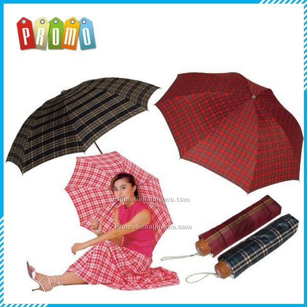 Women's 3 folding Umbrella