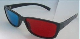 Plastic 3D glasses