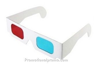 Printing Logo Hot Sale Disposable Paper 3D Glasses