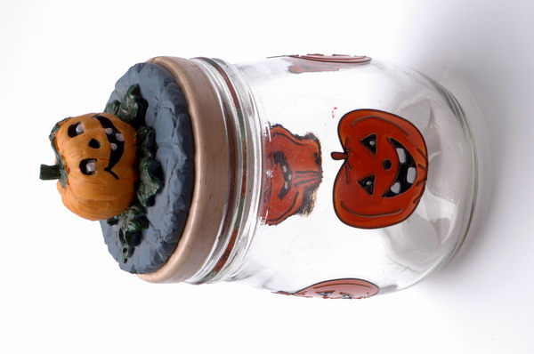 storage jar with wood lid 
  
   
     
    