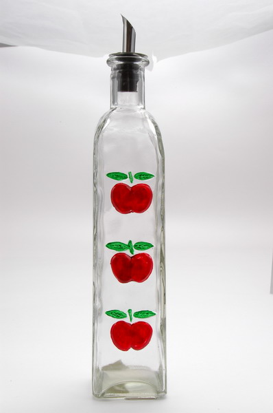 hand painted oil bottle
  
   
     
    