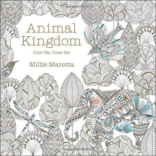 Animal Kingdom: Adult Coloring Book