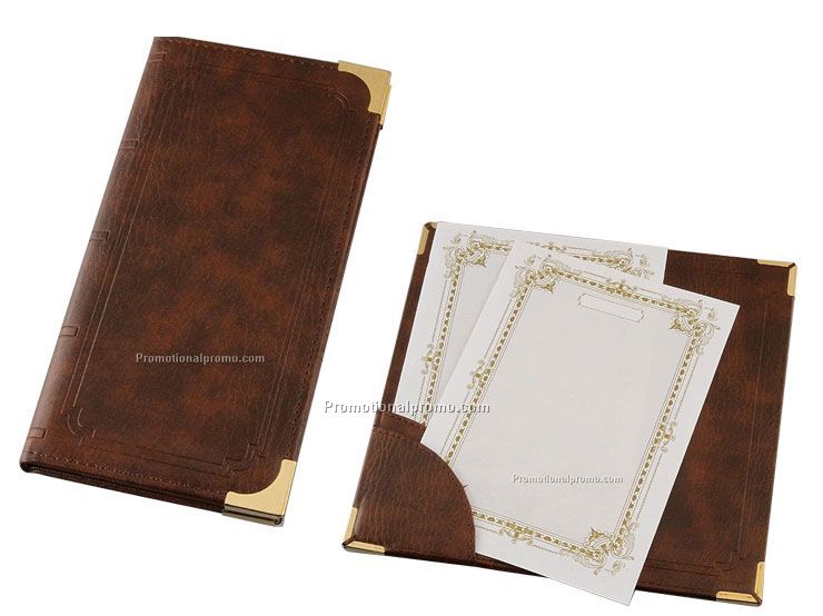 Top grade leather Restaurant Bill Presenter