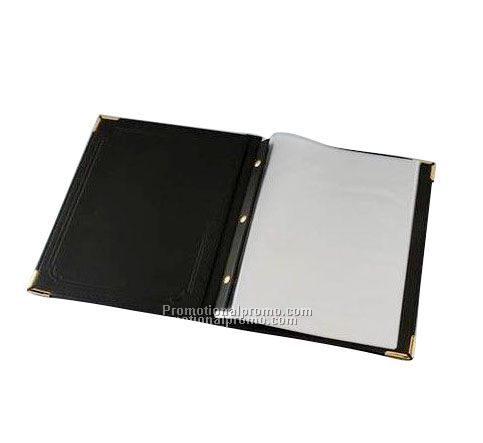 Top grade leather Restaurant Menu