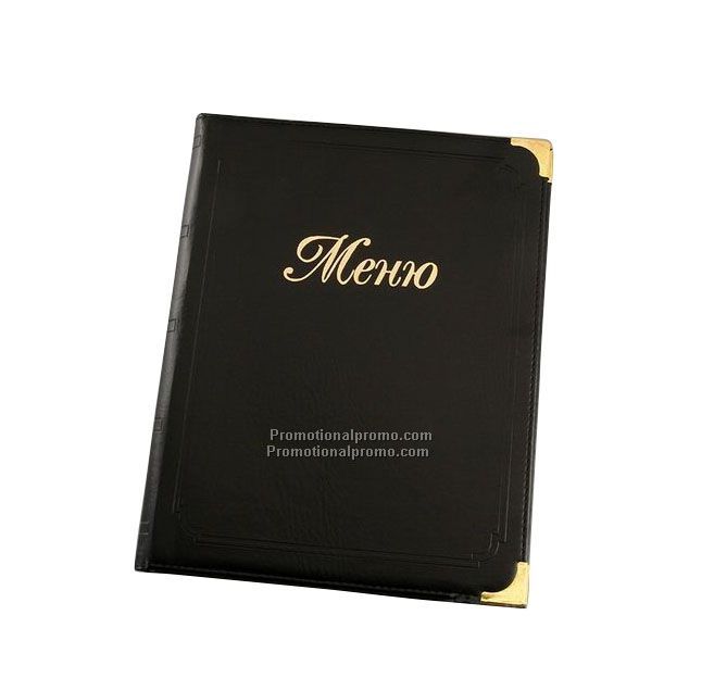 Top grade leather Restaurant Menu