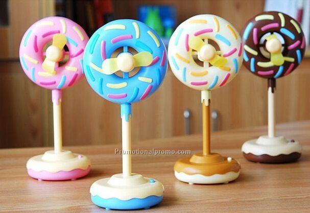 Mini USB Donut Design Desktop Fan