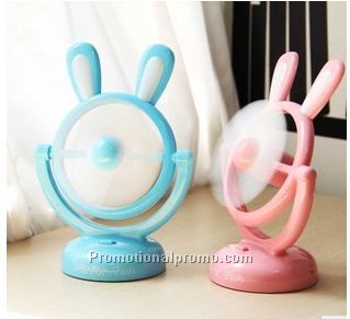 Promotional rabbit shape led fan